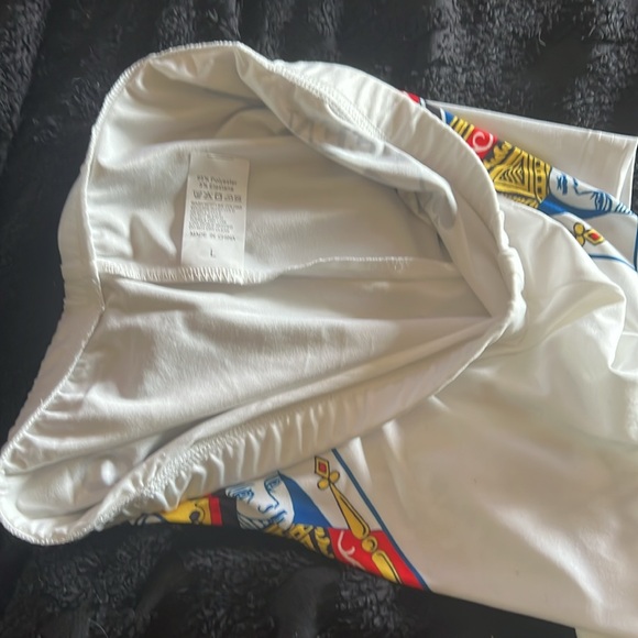 Unisex Queen poker print elastic shorts L - Picture 7 of 8